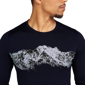 200 Oasis Crewe Remarkable Longsleeve Herren midnight navy