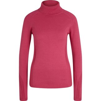 Falke - Roll Neck Pullover Damen pink dahlia