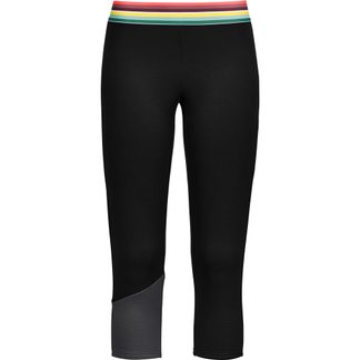 ORTOVOX - Fleece Light 3/4 Pants Women black raven