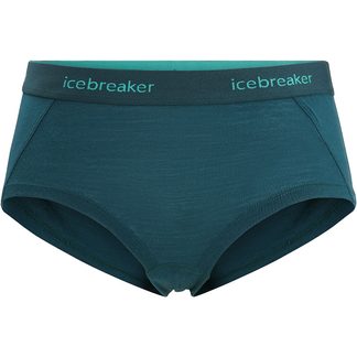 Icebreaker - Sprite Hot Pants Women gritstone heather at Sport Bittl Shop