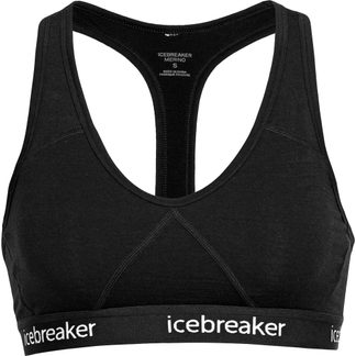Icebreaker - Sprite Racerback BH Damen schwarz