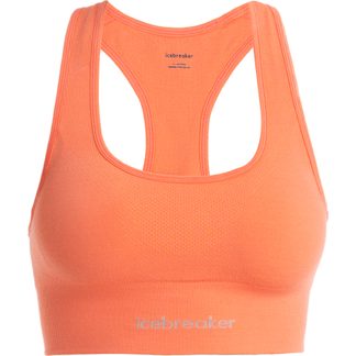 Icebreaker - Merino Seamless Active Sports Bra Women tang