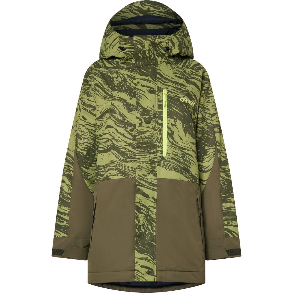 Oakley - TNP TBT Ski Jacket Women duality swirl dbl green at Sport Bittl  Shop