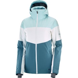 Salomon - Slalom Ski Jacket Women crystal blue