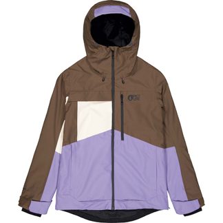 Picture - Seen Skijacke Damen cocoa brown