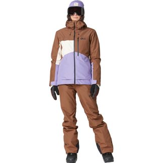 Seen Ski Jacket Women cocoa brown