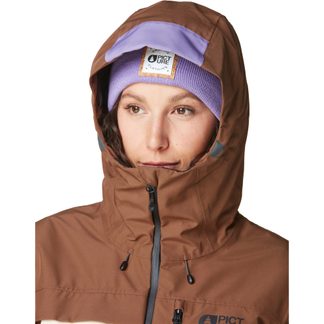 Seen Ski Jacket Women cocoa brown