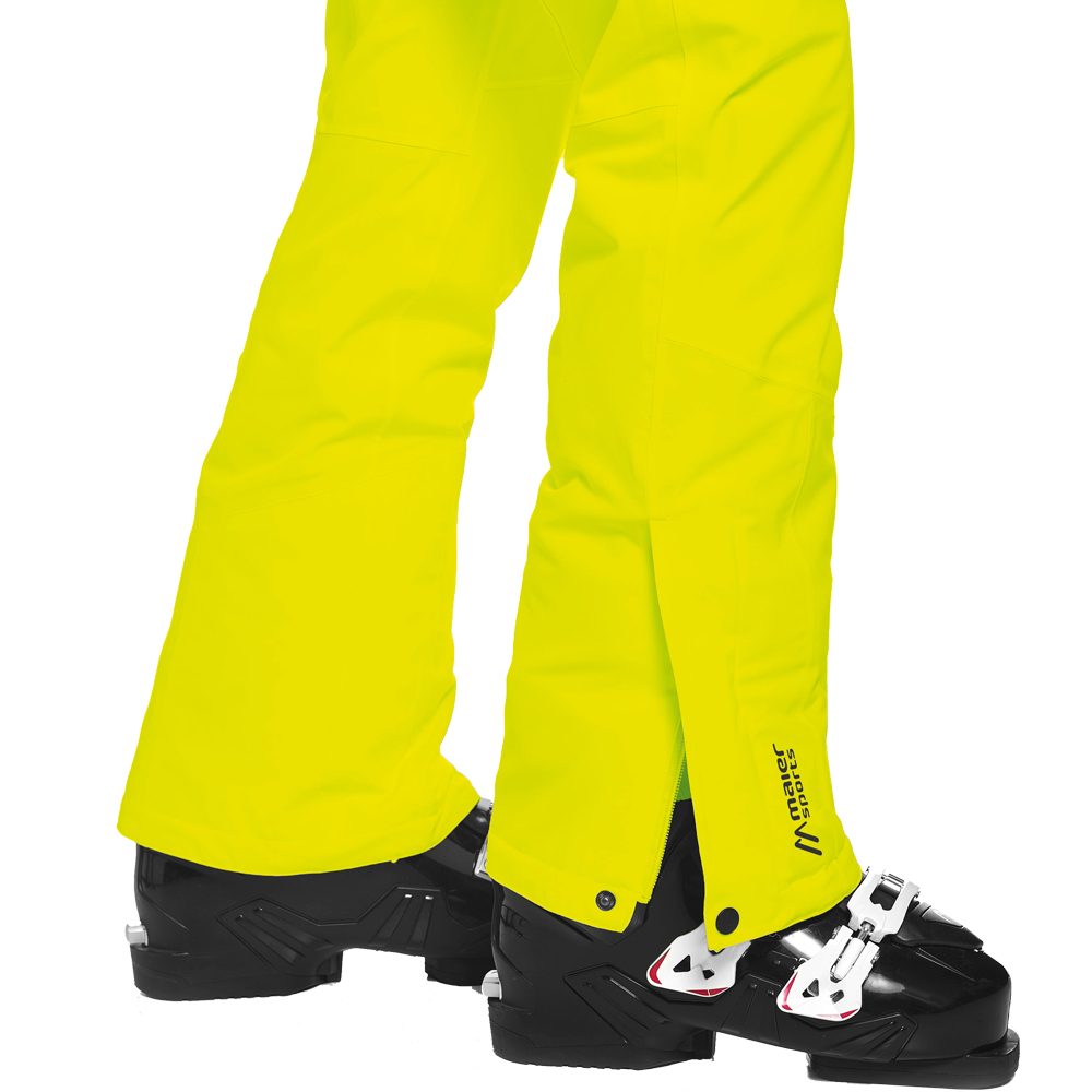 Women Move yellow Sports - safety Ski Maier at Fast Sport Pants Shop Bittl