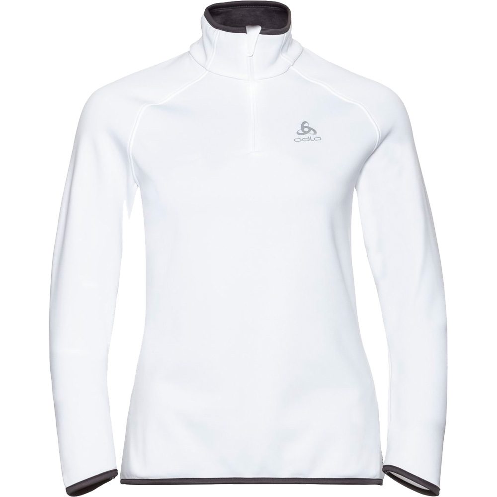 ODLO Womens Mid-layer Full Zip Carve Warm Pullover 