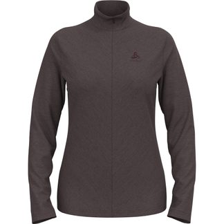 Roy 1/2 Zip Midlayer Women fudge 