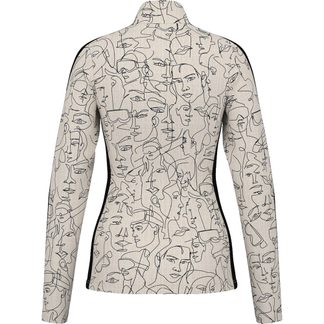 Bonnie Midlayer Damen legacy print ivory