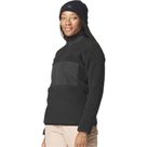 Naatil Fleecepullover Damen black