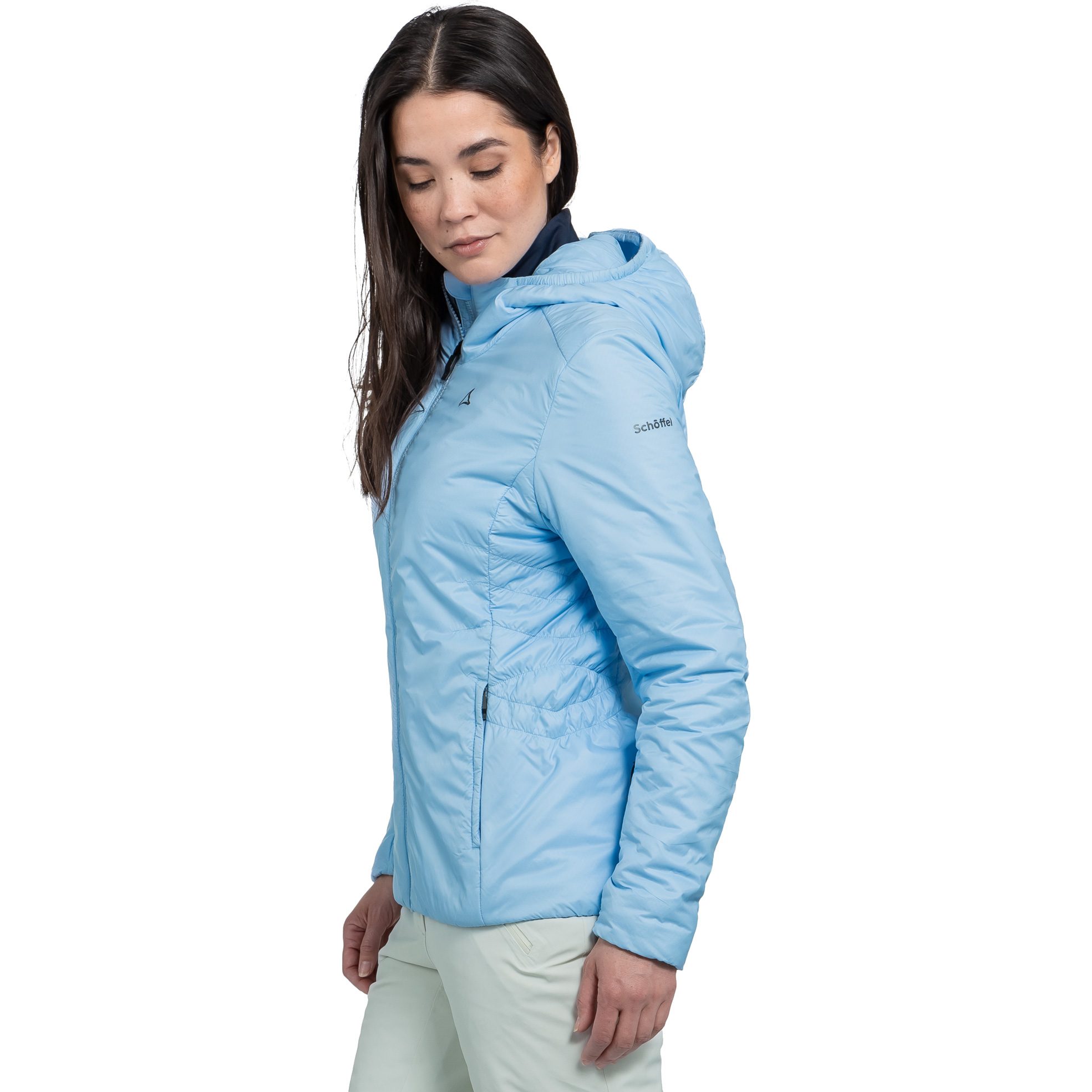 Pontre Isolationsjacke Damen airy blue