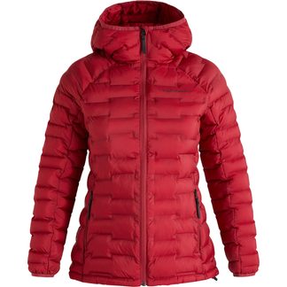 Peak Performance - Argon Light Hood Insulating Jacket Women rogue red