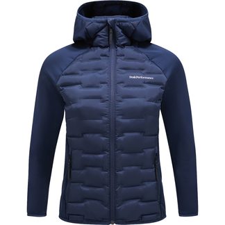 Peak Performance - Argon Hybrid Hood Jacket Women blue shadow