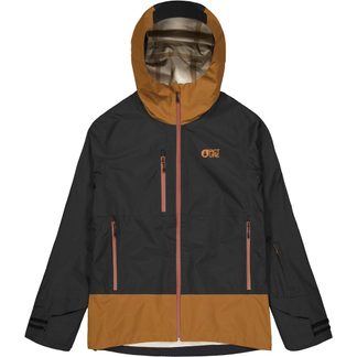 Picture - Broader 3L Hardshelljacke Herren black chocolate
