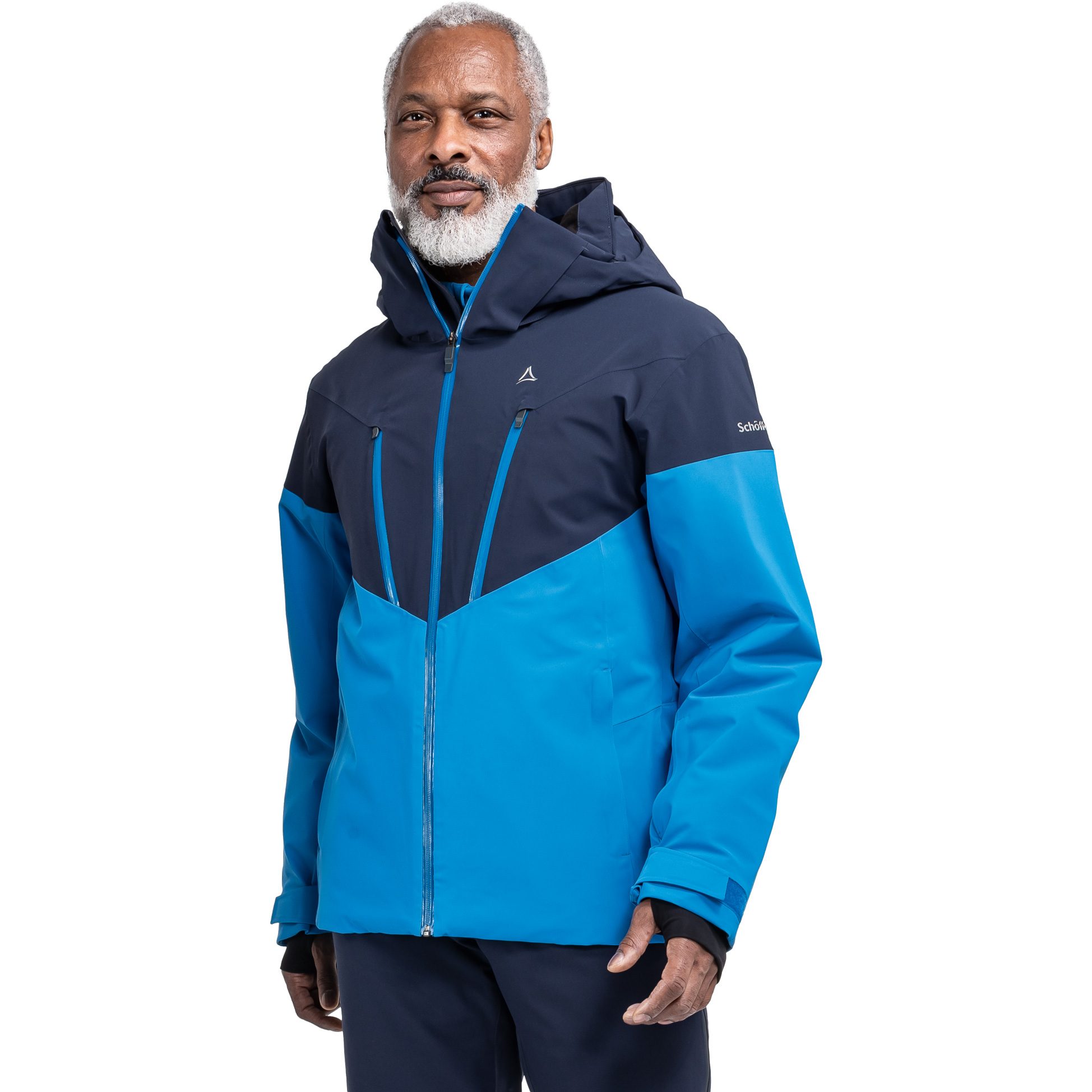 Schoffel Safuna Ski Jacket Men shift blue at Sport Bittl Shop