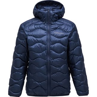 Helium Down Hood Jacket Men blue shadow