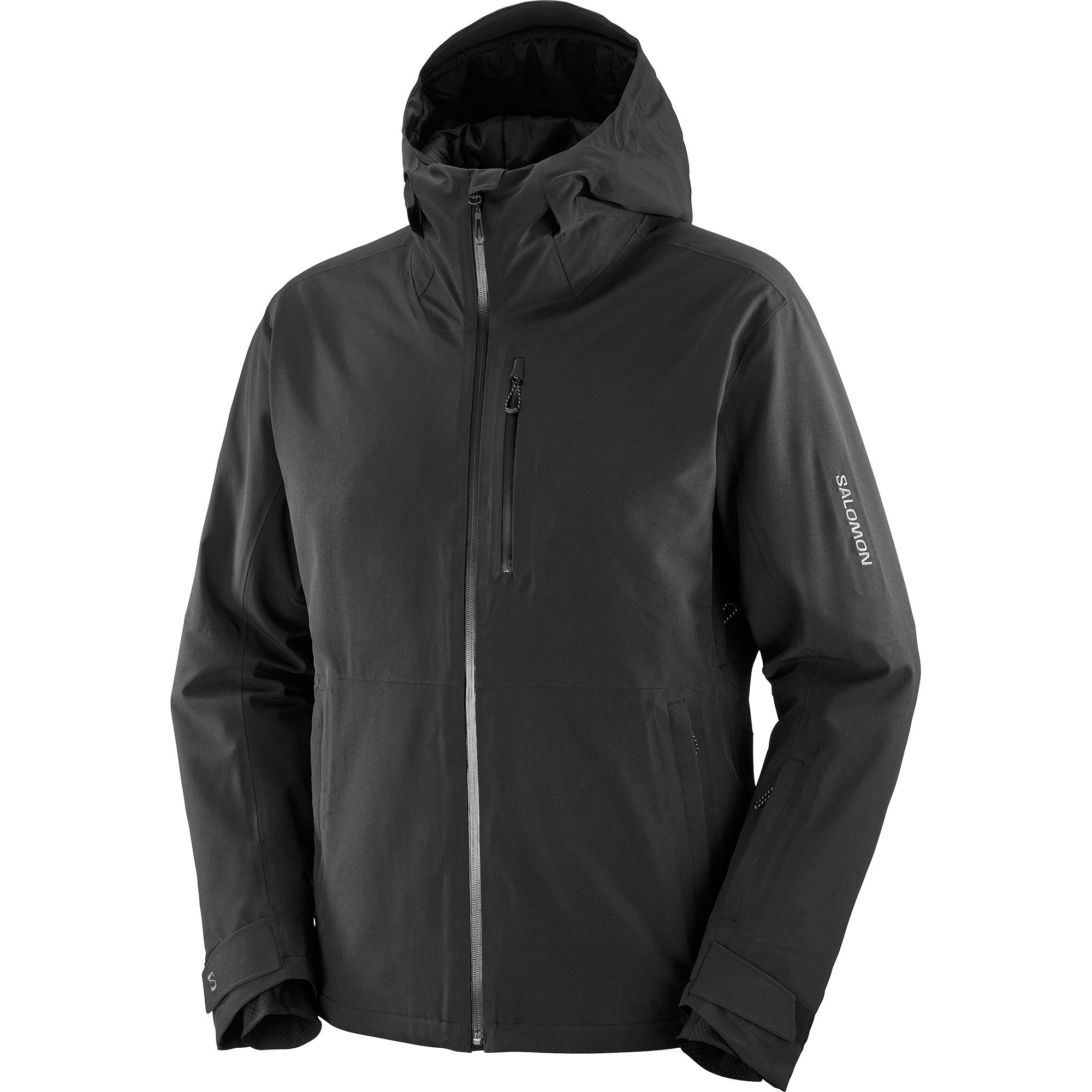 Salomon Highland Ski Jacket Men deep black at Sport Bittl Shop