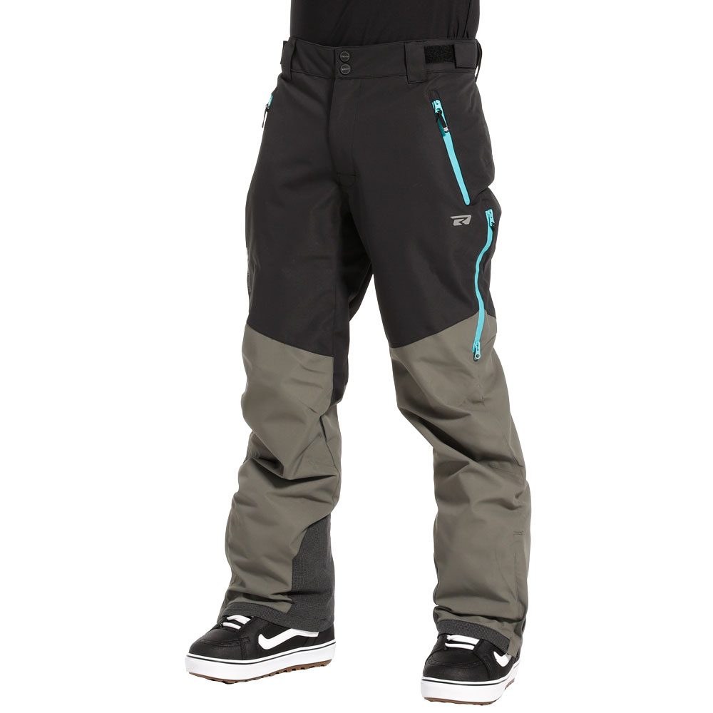Snow Pants Child Size 6 OP Sport Black Micro Fleece Lined Inside