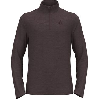 Roy 1/2 Zip Midlayer Men fudge