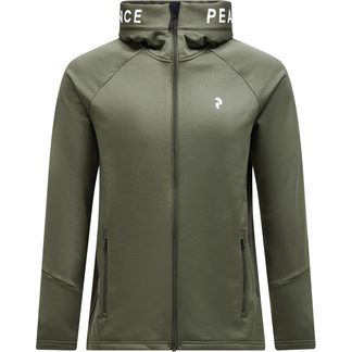 Peak Performance - Rider Zip Hood Midlayer-Jacke Herren pine needle