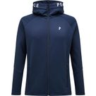 Rider Zip Hood Midlayer Jacket Men blue shadow