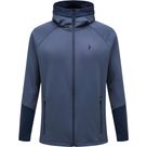 Rider Zip Hood Midlayer-Jacke Herren ombre blue 