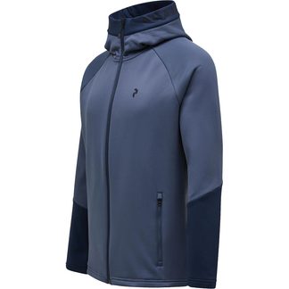 Rider Zip Hood Midlayer-Jacke Herren ombre blue 