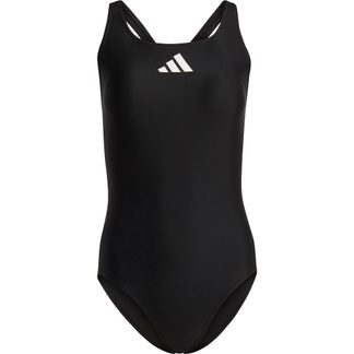 adidas - 3 Bar Logo Badeanzug Damen schwarz