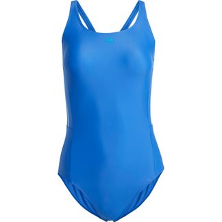 adidas - Mid 3-Stripes Swimsuit Women team royal blue