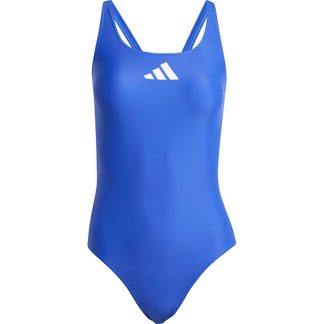 adidas - 3 Bar Logo Badeanzug Damen semi lucid blue