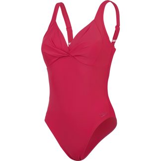 Speedo - Shaping Cross Knot Badeanzug Damen magenta haze