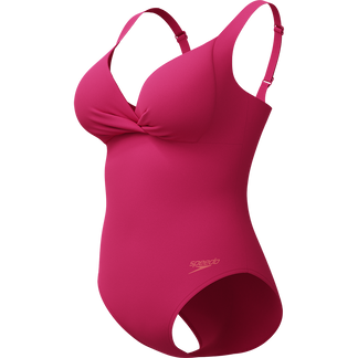 Speedo - Shaping Cross Knot Badeanzug Damen raspberry fill