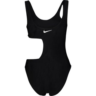 Nike - Cutout One Piece Badeanzug Damen schwarz