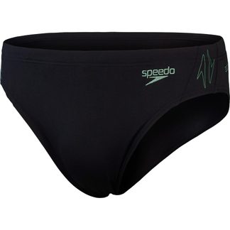 Speedo - Hyperboom Splice Brief Badehose Herren schwarz