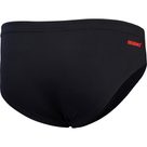 Tech Panel Brief Badehose Herren schwarz