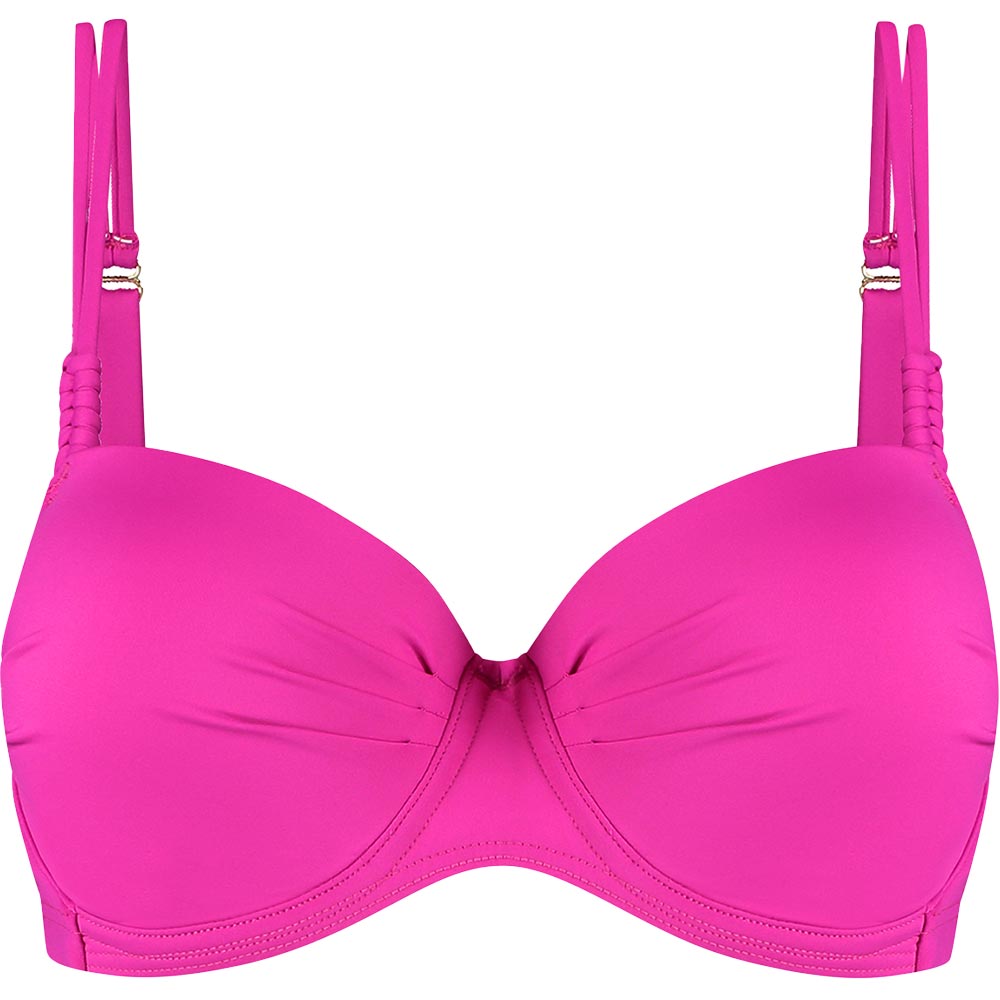 Framboise Bikini Top Damen pink