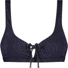 Bikini Top Damen midnight zebra