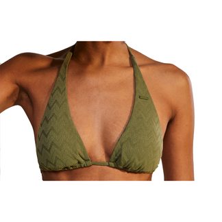 Current Coolness Bikini Top Damen loden green