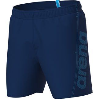 Arena - Fundamentals Logo R Boxer Swim Shorts Men navy