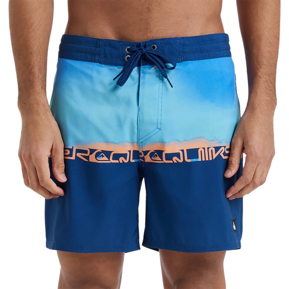 Everyday Half Jam Swim Shorts Men nebulas blue wordblock