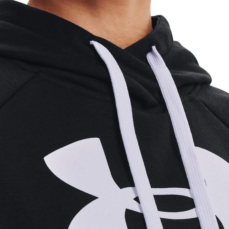 Under Armour Rival Fleece Logo Hoodie Women black at Sport Bittl Shop