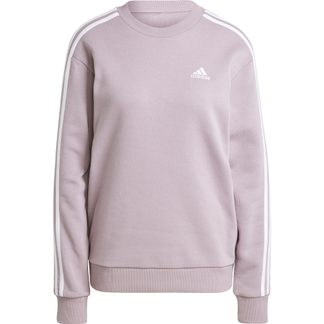 adidas - Essentials 3-Streifen Sweatshirt Damen preloved fig