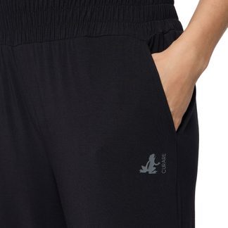 Smoked Lange Hose Damen schwarz