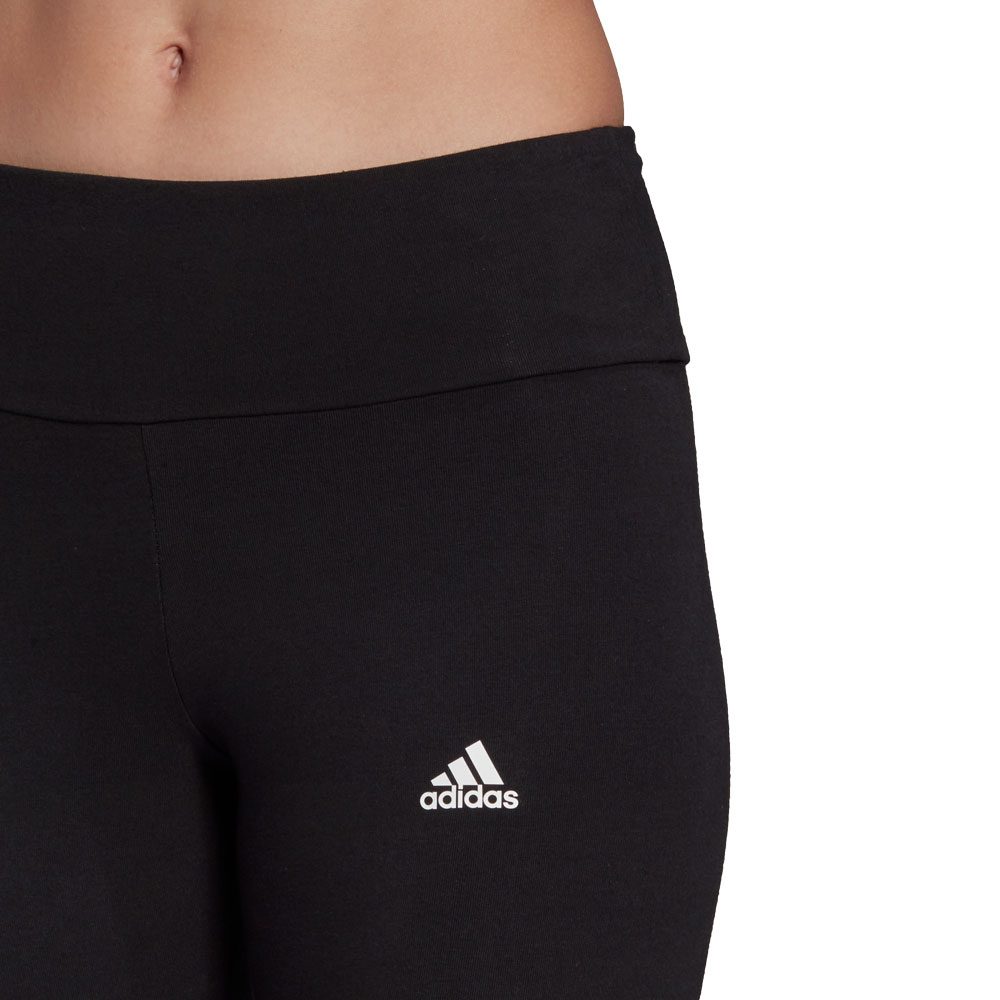 adidas - Essentials High-Waisted Logo Leggings Damen schwarz weiß kaufen im  Sport Bittl Shop