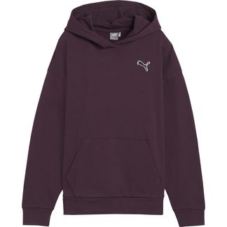 Puma - Better Essentials Fleece Hoodie Damen midnight plum