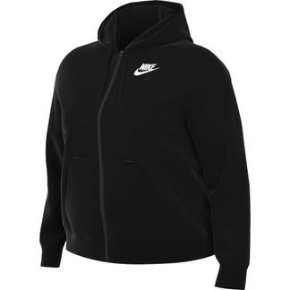 Nike - Sportswear Club Fleece Sweatshirtjacke Damen schwarz
