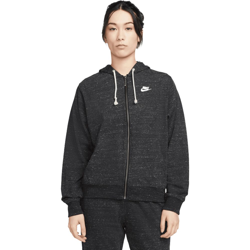 Nike - Sportswear Gym Vintage Sweatshirt Jacket Women black at