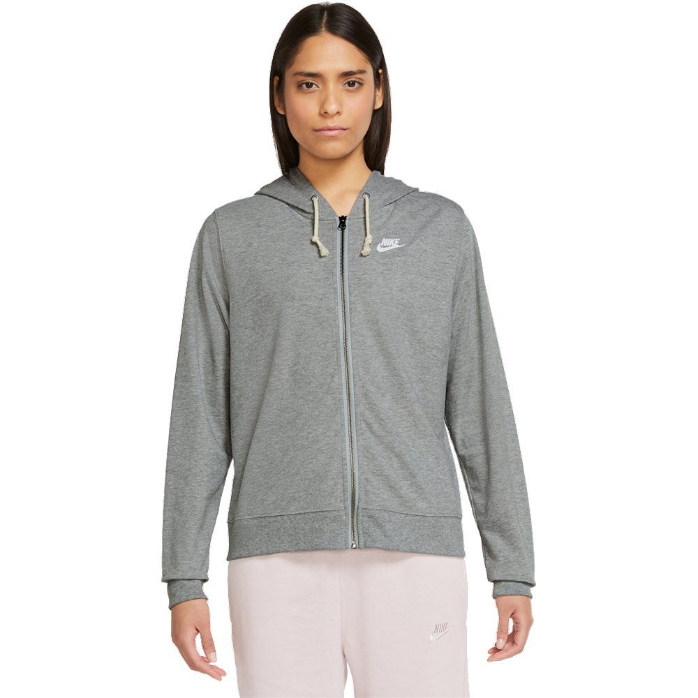 Nike - Sportswear Gym Vintage Sweatshirt Jacket Women grey at
